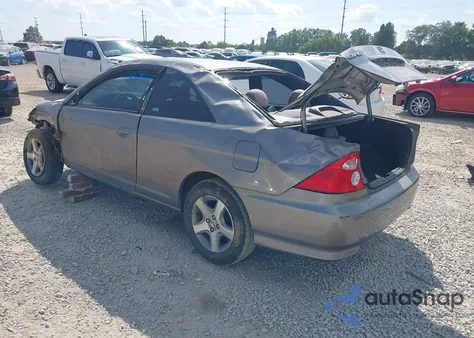 2004 Honda Civic Ex из США, поврежденный, VIN 1HGEM22964L012600